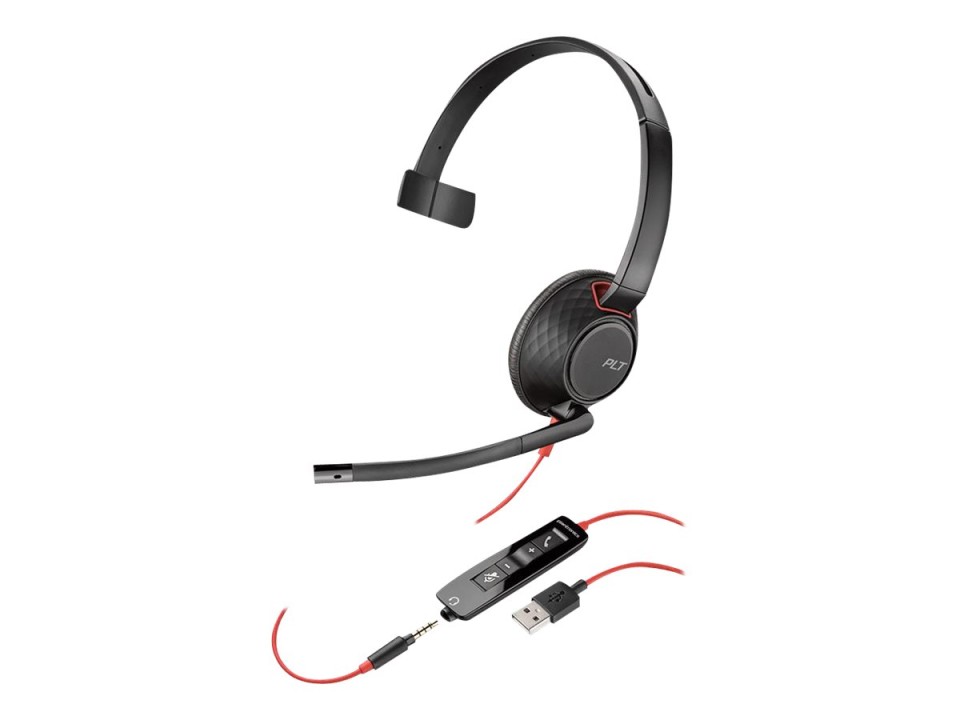 Poly Plantronics Blackwire C5210 Over-the-head Monaural Uc Headset