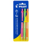 Pilot G-2 Gel Ink Pen Neon Colours Pack 3 image