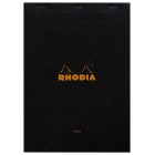 Rhodia A4 Bloc Pad No.18 Lined Black image