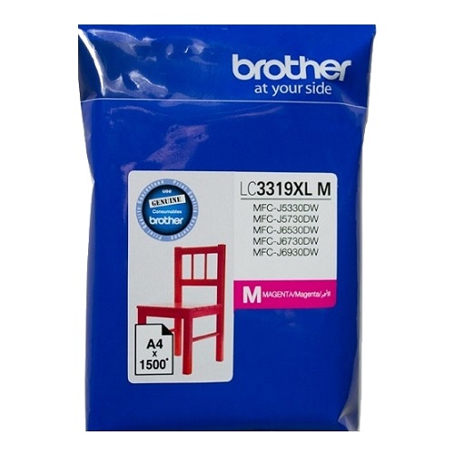 Brother Inkjet Ink Cartridge LC3319XL High Yield Magenta