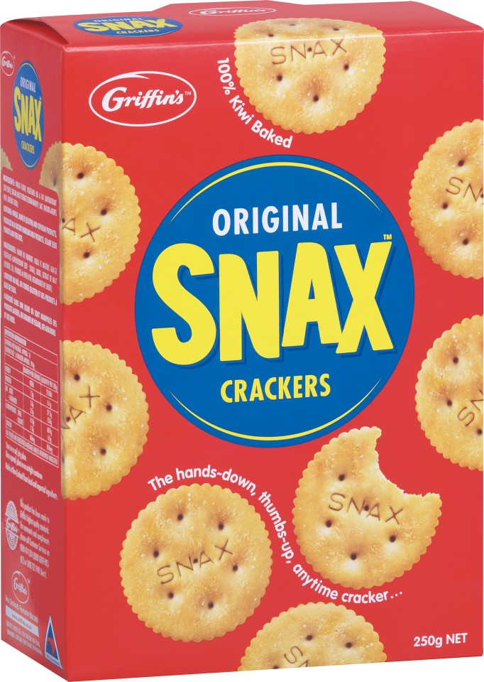 Griffins Snax Original Crackers 250g