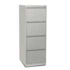 Proceed Filing Cabinet 4 Drawer Lockable 465Wx620Dx1320Hmm Stone Grey image