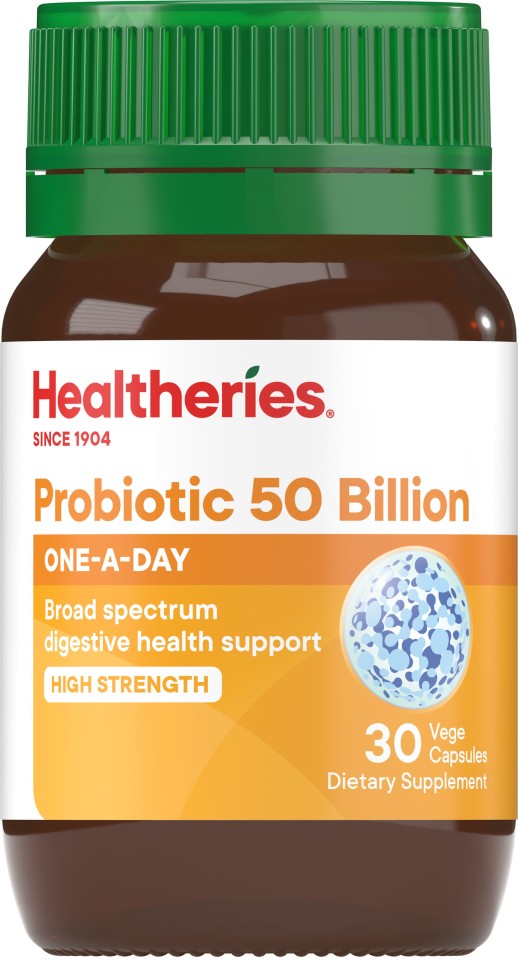 Healtheries Probiotica 50 Billion 30 Capsules