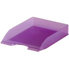 Durable Ice Letter Tray Translucent Purple image