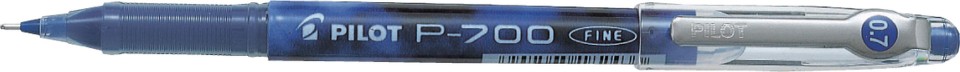 Pilot P700 Rollerball Pen Gel Ink Capped Fine 0.7mm Blue