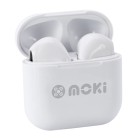 Mokipods Mini Tws Earphones For Kids Volume Limited White image