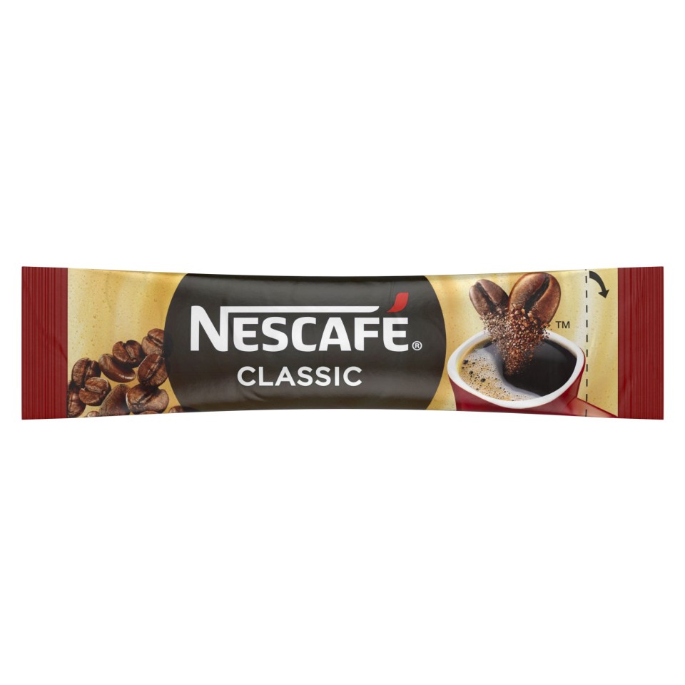 Nescafe Classic Granulated Instant Coffee Sticks 1.5g Box 280