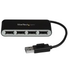 Startech Hub 4 Port USB 2.0 Black image