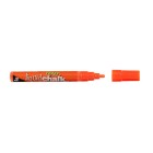 Texta Liquid Chalk Marker Wet-Wipe Bullet Tip 4.5mm Orange image
