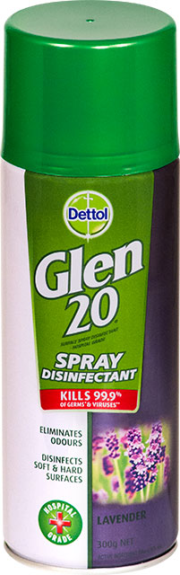 Dettol Glen 20 Disinfectant Spray Lavender 300g