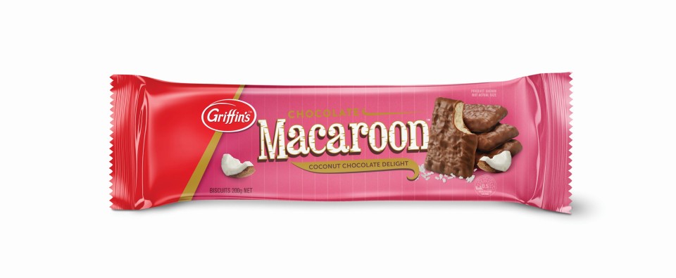 Griffins Biscuits Chocolate Macaroon 200g