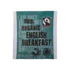 One. Organic English Breakfast Tea Sachets Fairtrade Carton 200 image