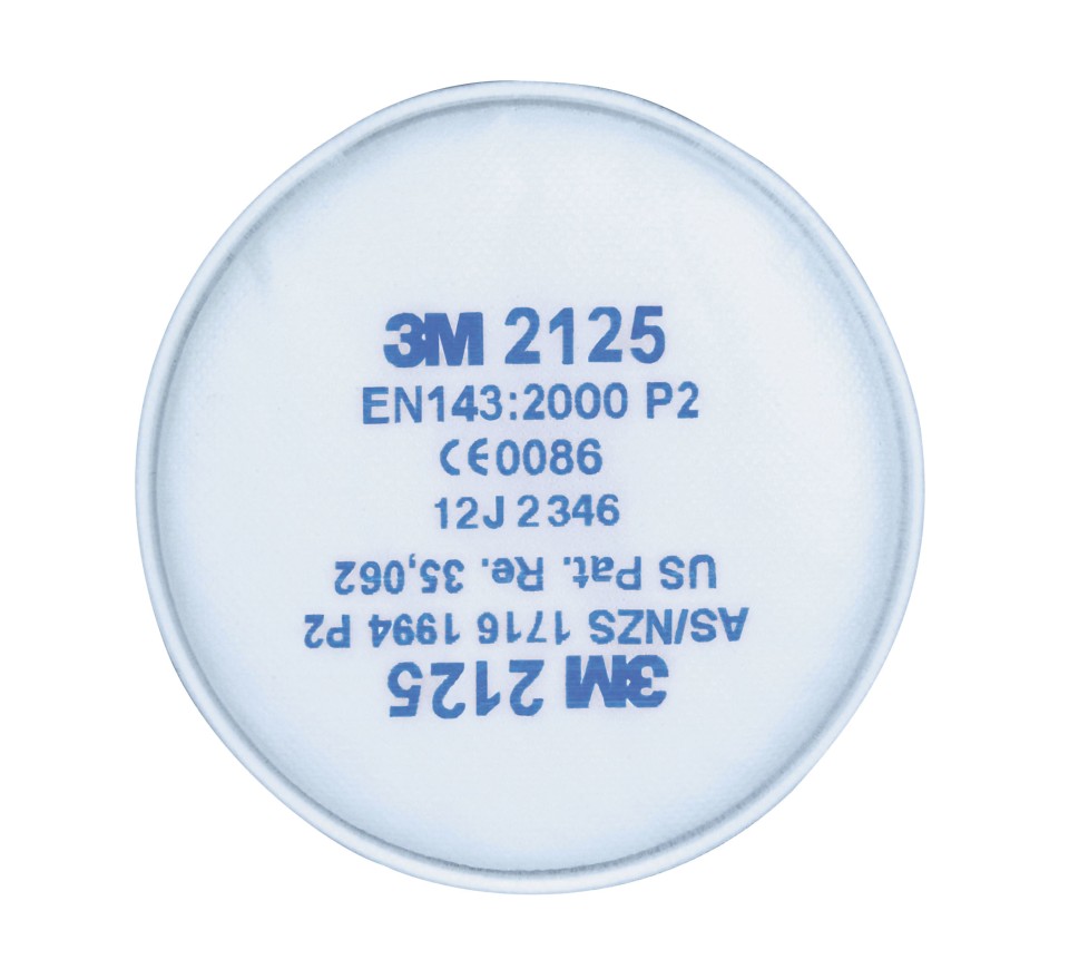 3M Particulate Filter P2 2125 Pack 2