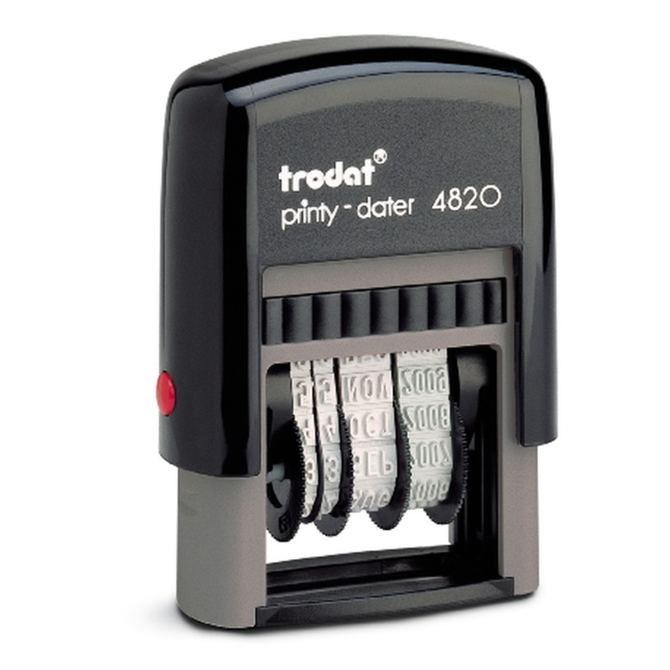 Trodat Printy Dater Stamp Machine 4820 4mm Date Size