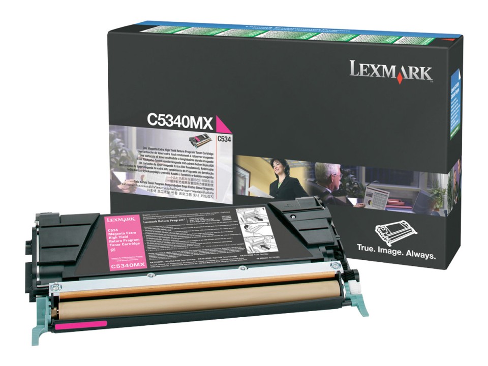 Lexmark Laser Toner Cartridge C5340 Magenta