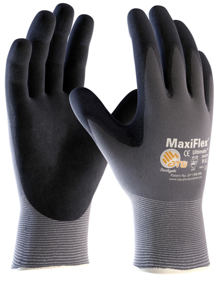 Atg Maxiflex Ultimate Open Back Glove L