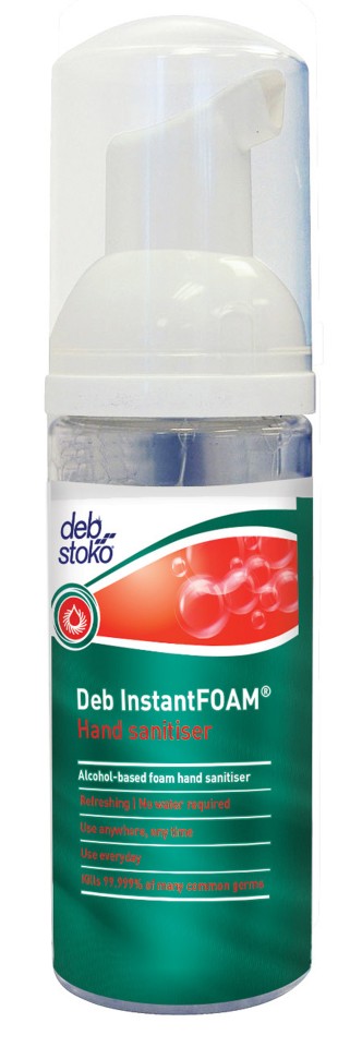 Deb Instant Foam Hand Sanitiser Personal Pack 47ml