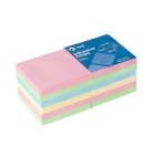 NXP Self Adhesive Removable Sticky Notes Pastel 76x76mm Pack 12 image