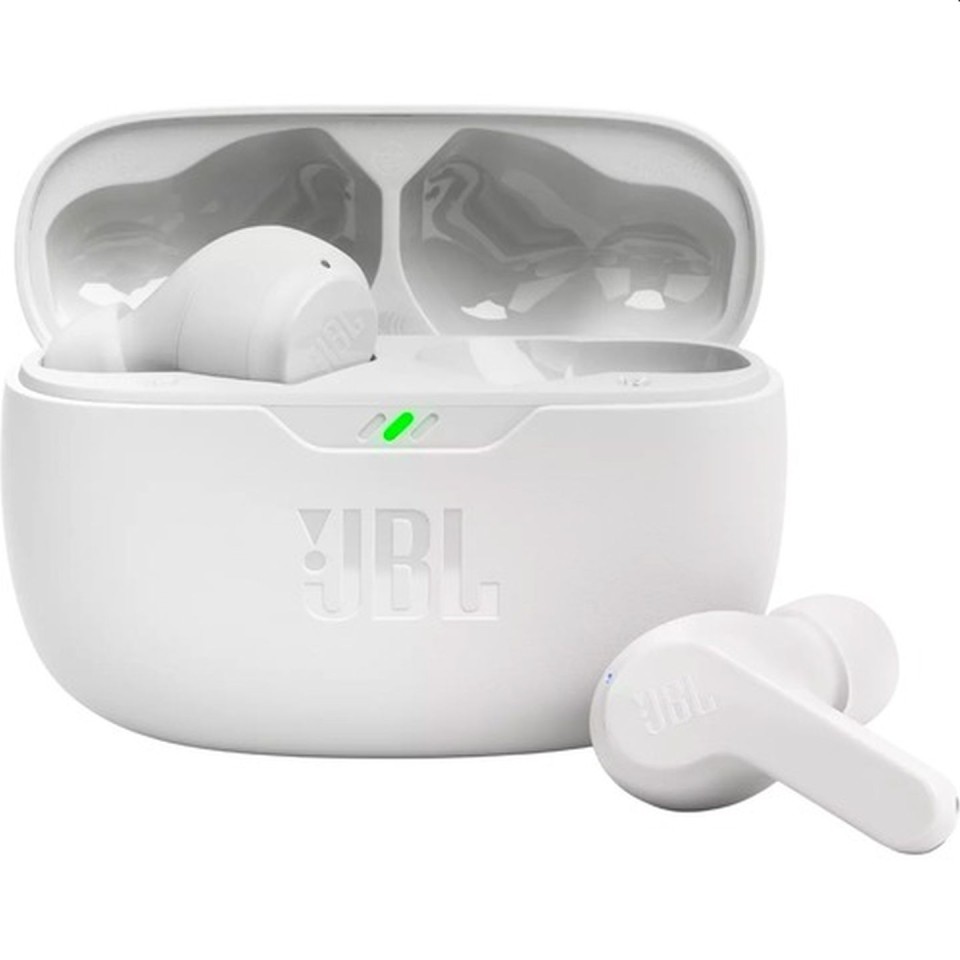 Harman JBL Wave Beam True Wireless Earbuds White