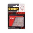 Scotch Dual Lock Fasteners Extreme 25.4 x 76.2mm Clear Pack 2 image