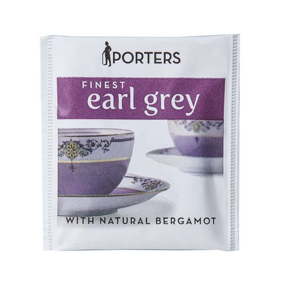 Porters Tea Bags Earl Grey Box 200