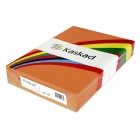 Kaskad Colour Paper 80gsm A4 Fantail Orange Pack 500 image