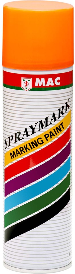 MAC Spraymark Paint Fluro Orange 400ml - Ctn 12