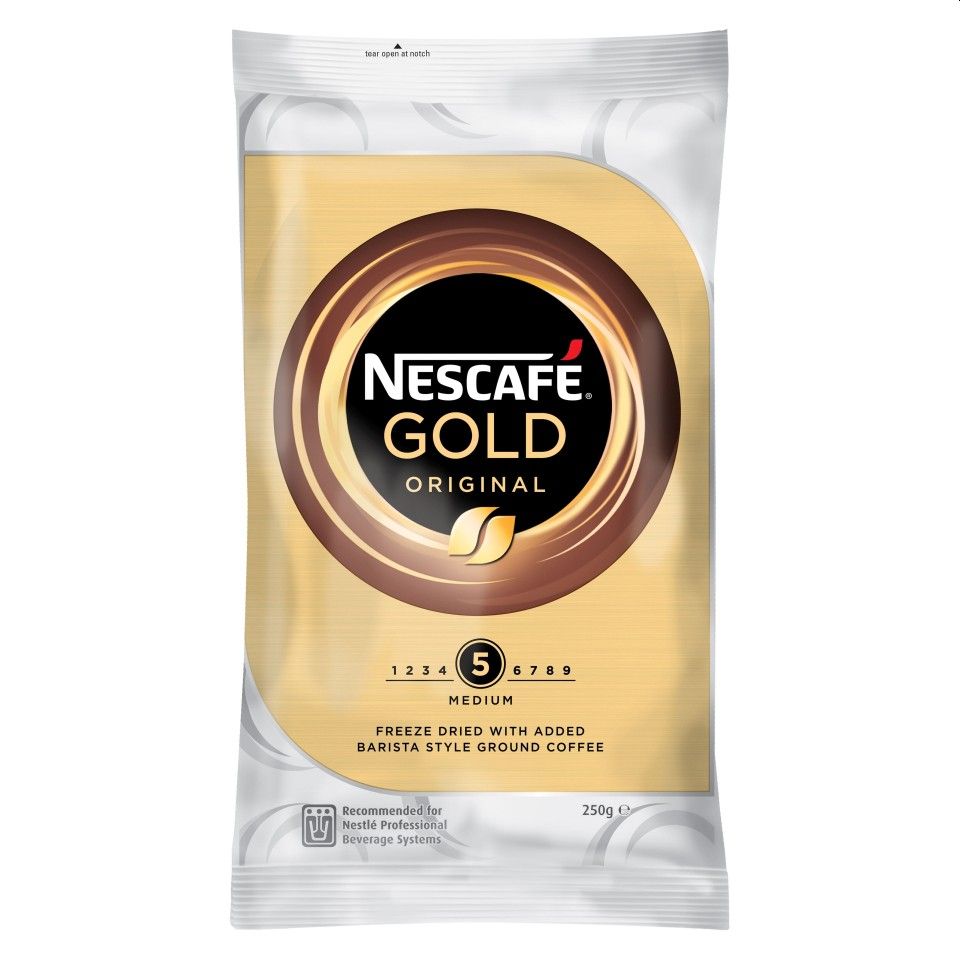 Nescafe Gold Blend Instant Coffee Vending 250g