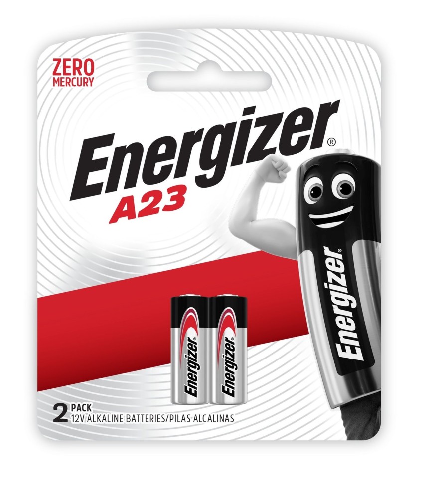 Energizer Miniature Battery A23 12V Pack 2