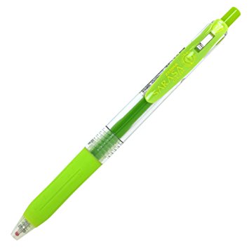 Zebra Sarasa Clip Eco Gel Ink Pen Green