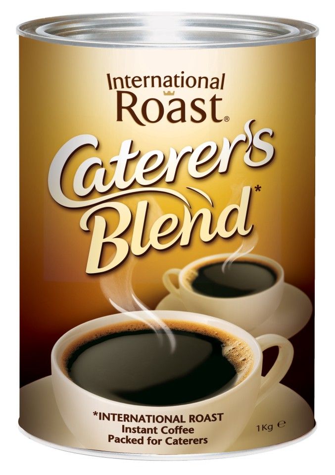 International Roast Instant Coffee Caterers Blend 1kg Tin