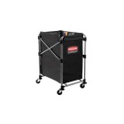 Rubbermaid Collapsible X Cart 150ltrs Single Stream Black image