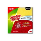 Scotch Brite Antibacterial Thick & Tough Wipes Mixed Colours image