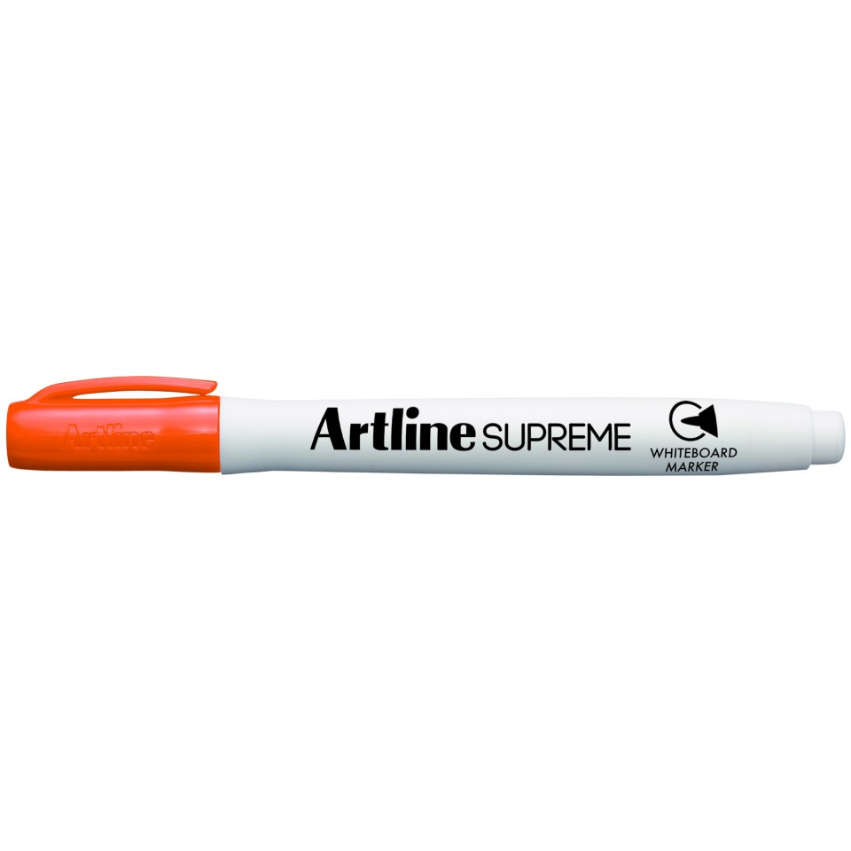 Artline Supreme Whiteboard Marker Bullet Tip 1.0mm Orange