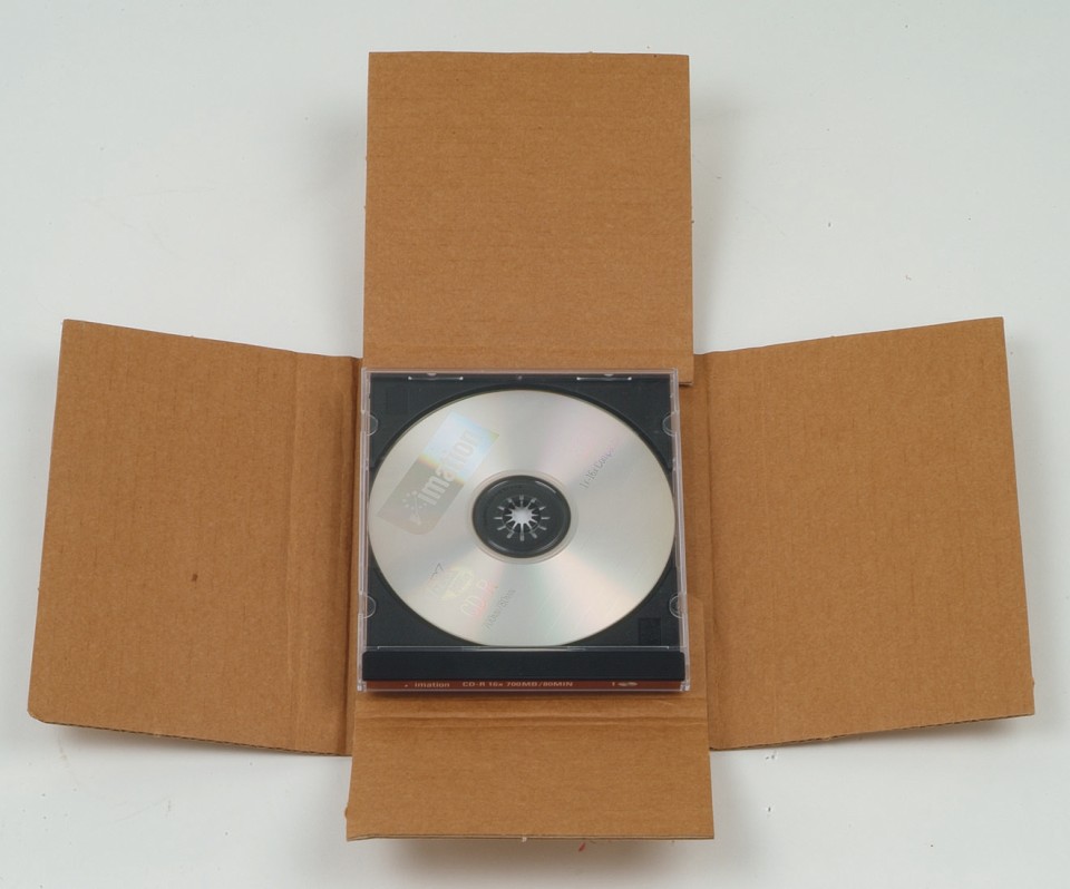 Twistpak CD Cardboard Mailer 144X130mm