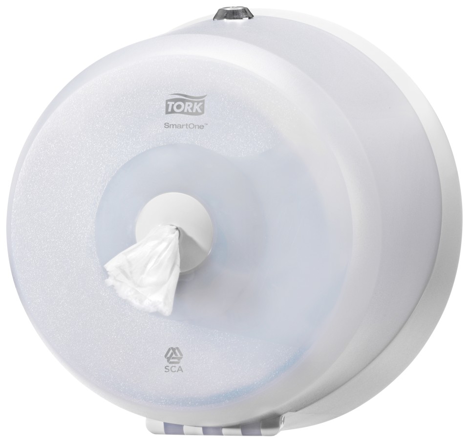Tork T9 Smartone Mini Toilet Roll Dispenser White 472026