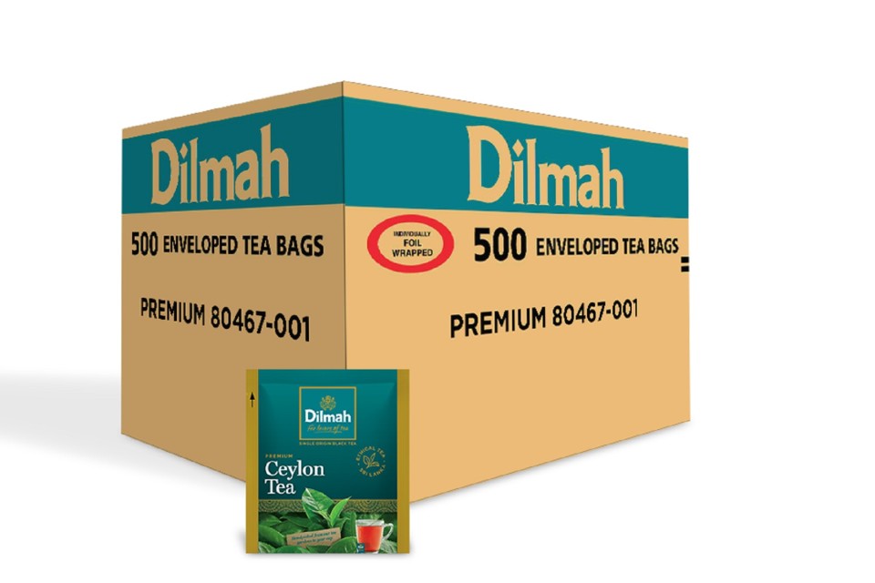 Dilmah Premium Enveloped Tea Bags Pack 500