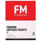 FM Pocket Copysafe A4 Premium Glass Clear 50um Box 100 image