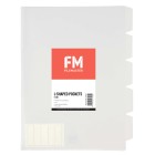 FM Pocket L Shape 5 Tab A4 Clear 5 Pack image