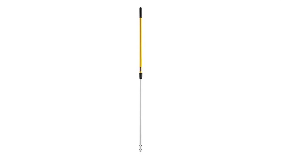Rubbermaid Yellow HYGEN Quick Connect Straight Extension Handle 183cm