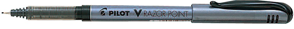Pilot V-Razor Fibre Pen 0.4mm Black