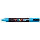 Uni Posca Paint Marker Bullet Tip Medium PC-5M 1.8-2.5mm Light Blue image
