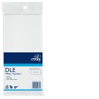 Croxley Envelope Seal Easi 133106 DLE 114mm x 225mm White Pack 20 image