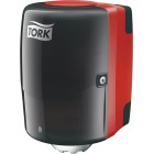 Tork W2 Maxi Centrefeed Dispenser Red & Black 653008 image