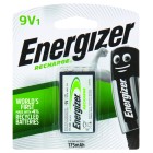 Energizer Nickel Metal Hydride Rechargeable Battery 9V image
