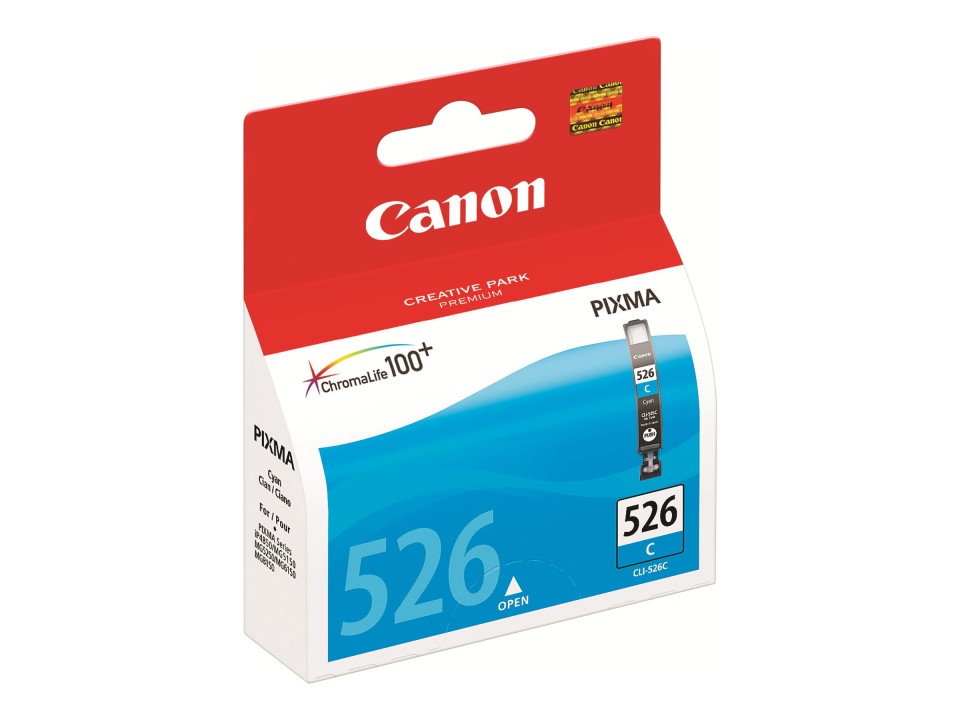 Canon PIXMA Inkjet Ink Cartridge CLI526 Cyan