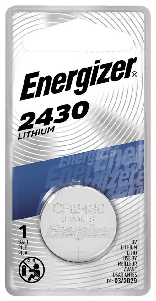 Energizer Cr2430 Lithium 3V Battery