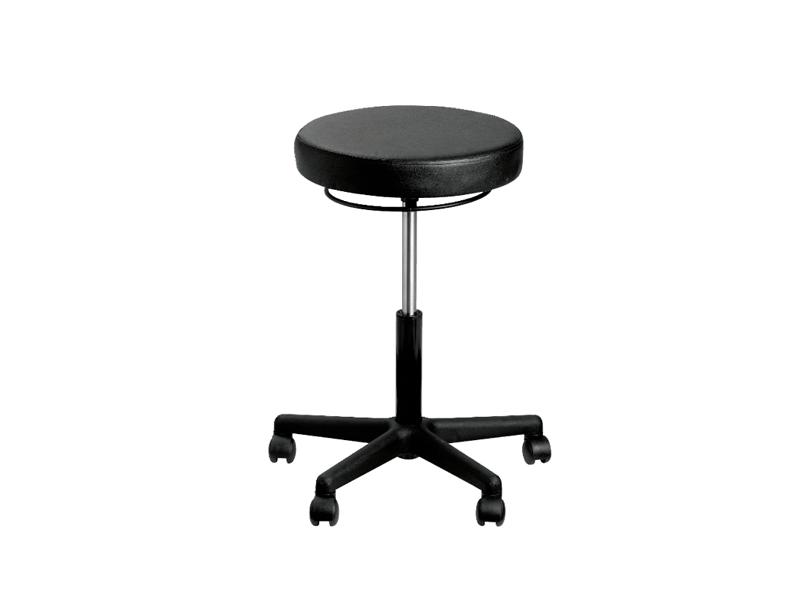 Revo Stool Without Foot Ring Black