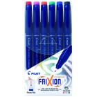 Pilot Frixion Erasable Fineliner Pen Sw-ff-s6 Hs Assorted Pack 6 image
