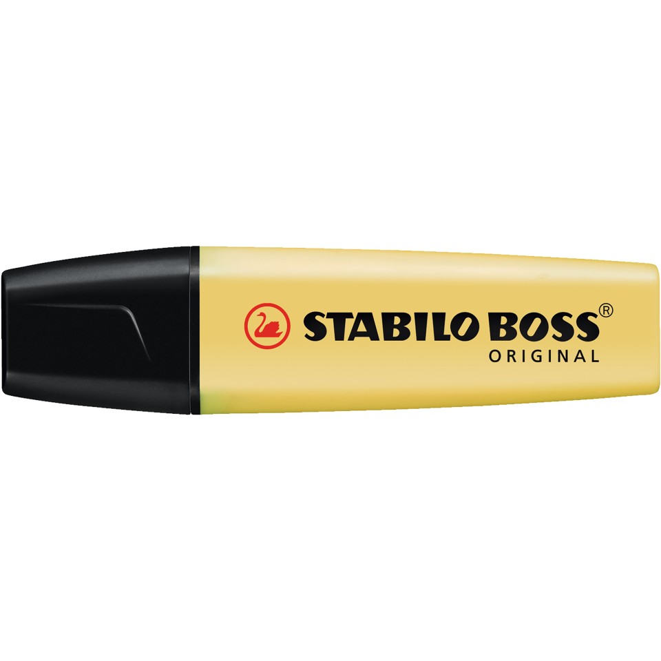 Highlighter Stabilo Boss Milky Yellow